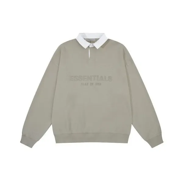 Fear of God Essentials Polo Collar Sweatshirt - 7