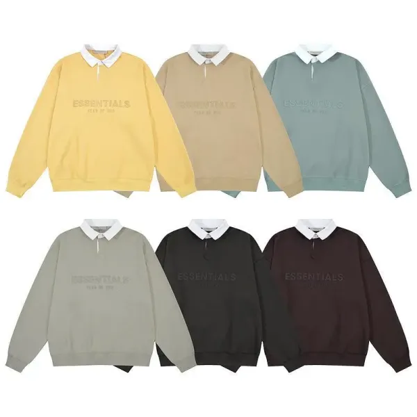 Fear of God Essentials Polo Collar Sweatshirt - 9