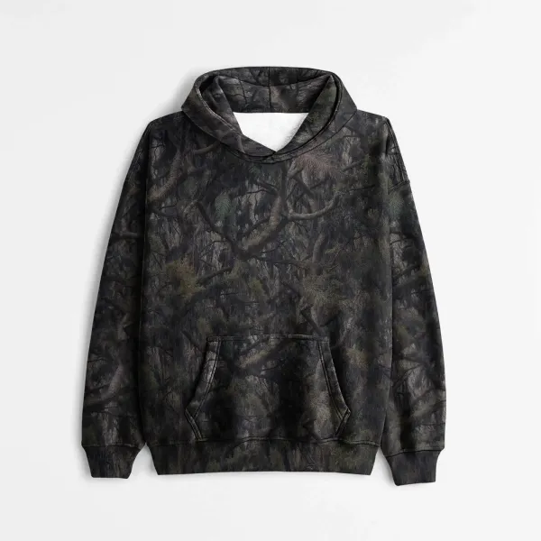 Design Camo Forest Print Hoodie - 1