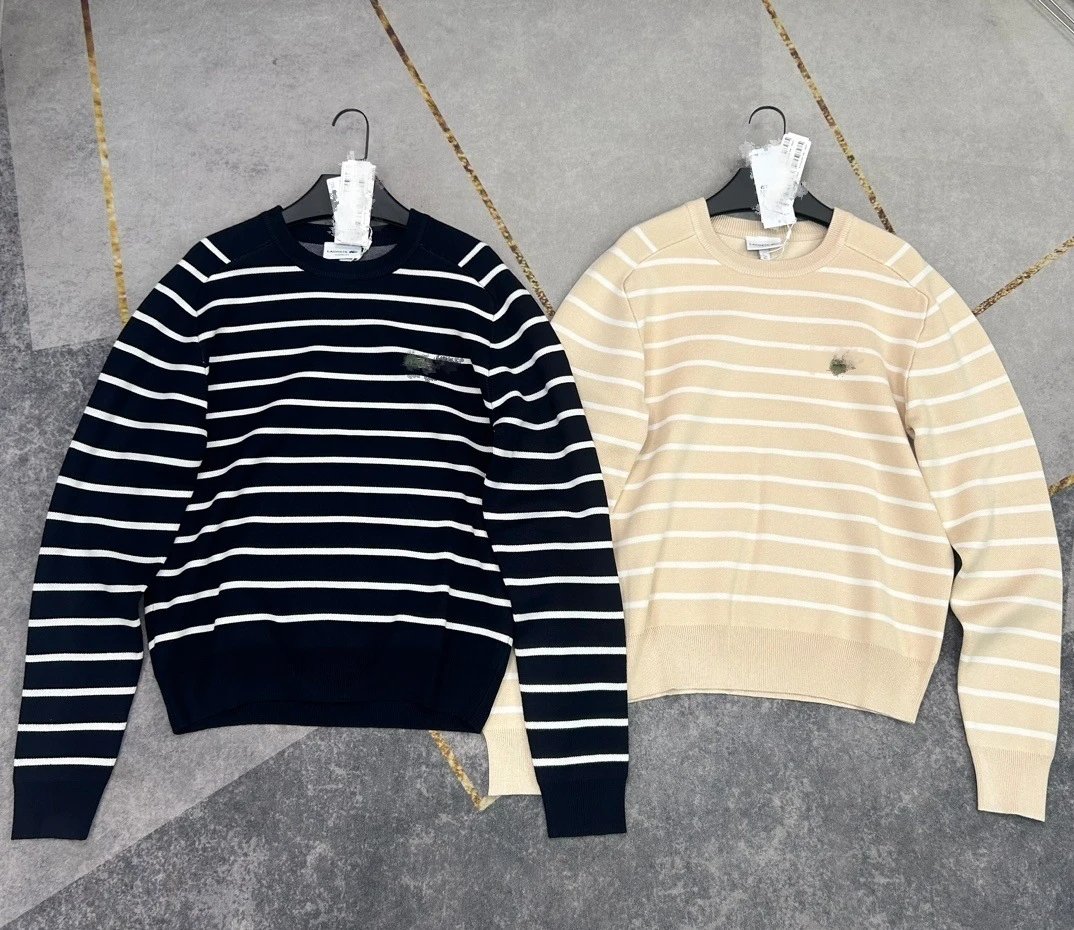 Lacoste Classic Crewneck Black Sweater - 5
