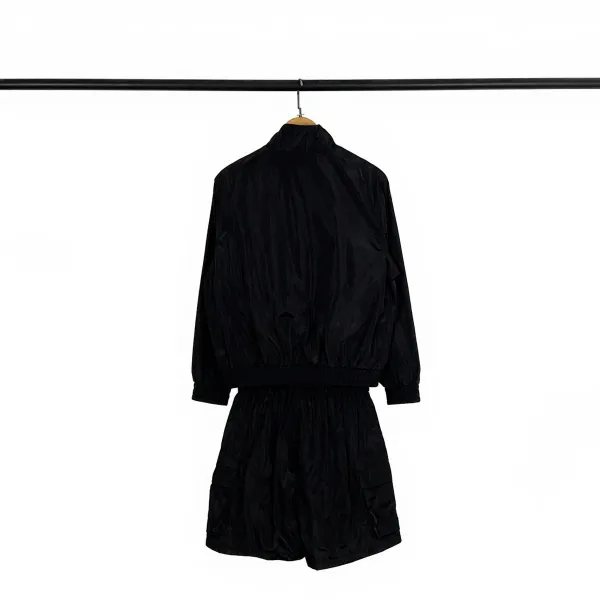 Saint Vanity Windbreaker and Skirt Set Black - 14
