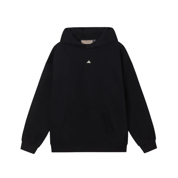 Adidas x Fear of God Essentials Hoodie Black - 9