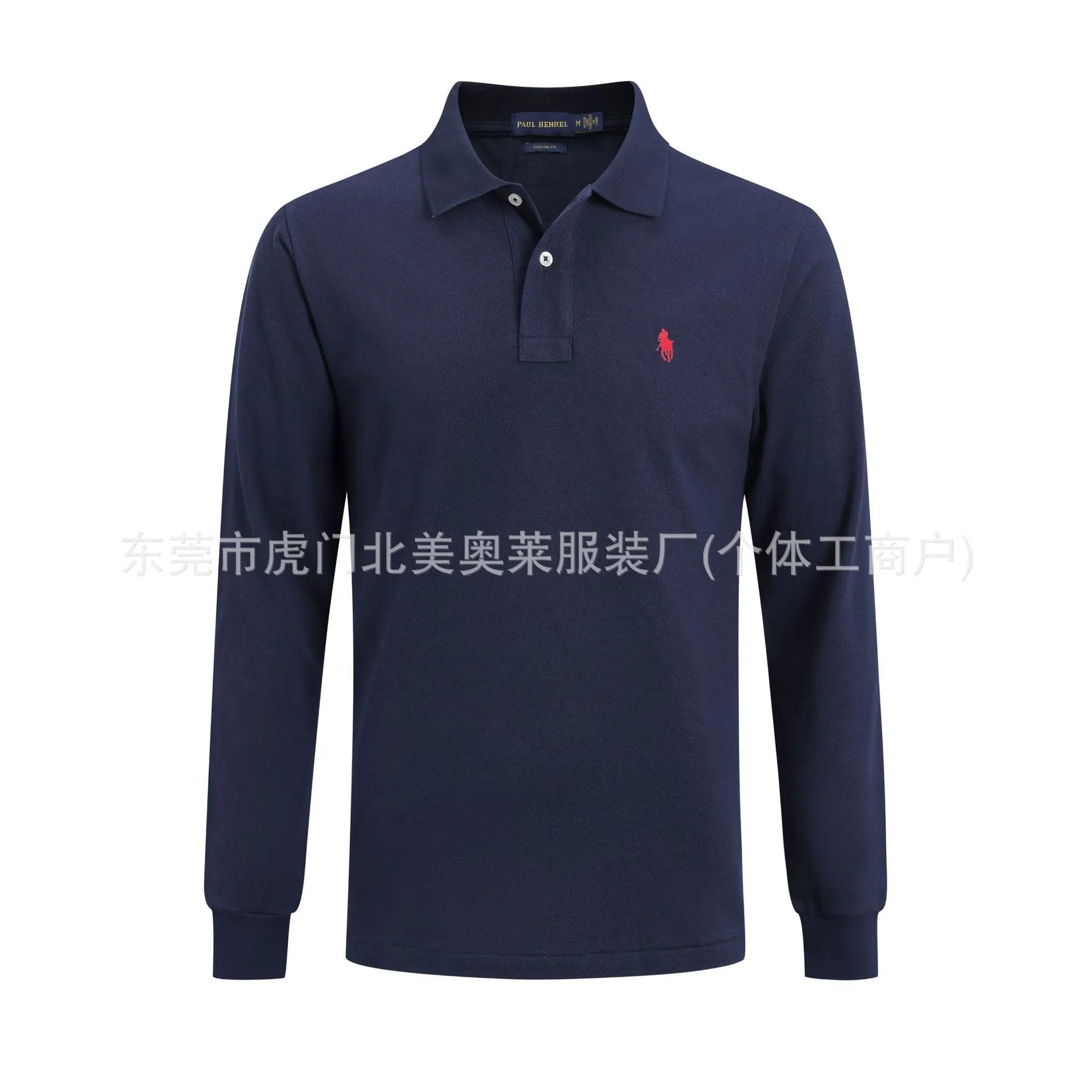 Paul Henrel Long Sleeve Polo Yellow - 4
