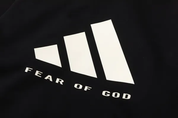 Adidas x Fear of God Essentials Hoodie Black - 6