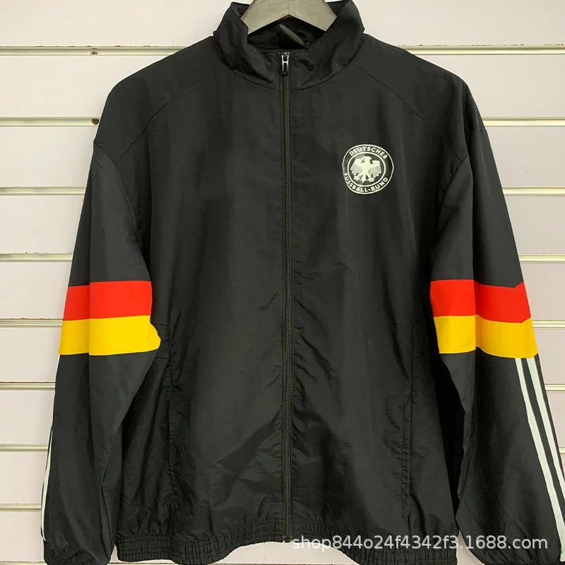 Adidas Germany National Team Windbreaker Black Jacket - 27