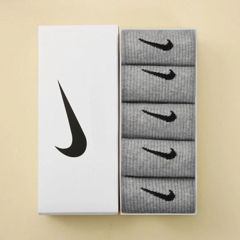 Five pairs set [gray]