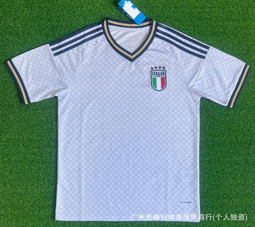 Unbranded Football Jerseys National Team Designs — 2627 Italy away game