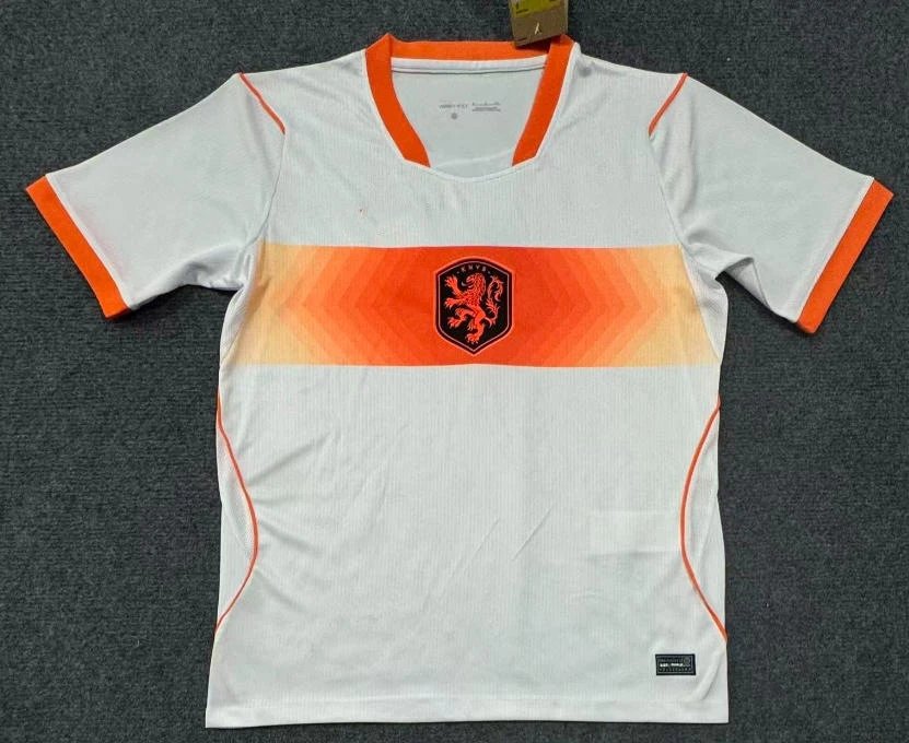 Unbranded Football Jerseys National Team Designs — 2627 Netherlands away game
