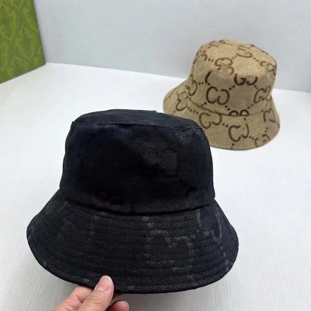 Black Large G Bucket Hat