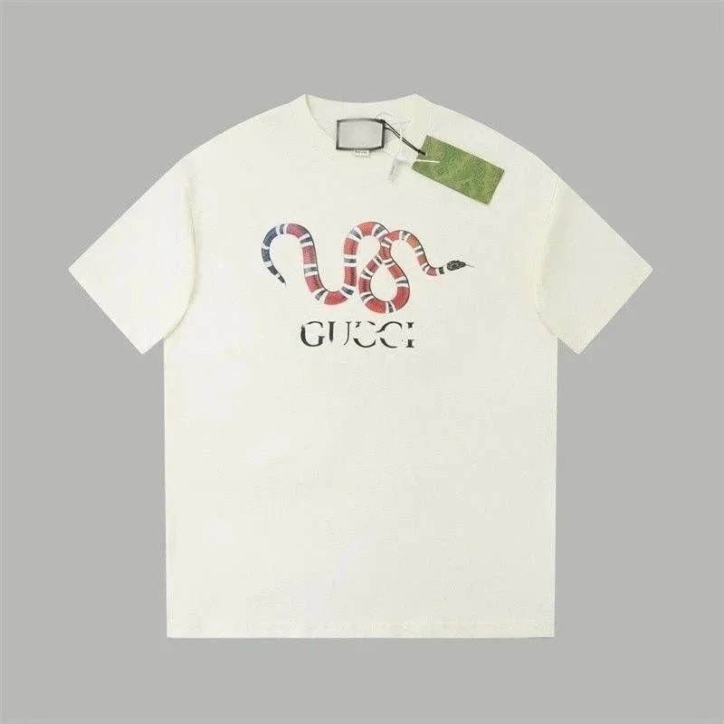 Gucci T-Shirts Short-Sleeve Graphic Print — 02