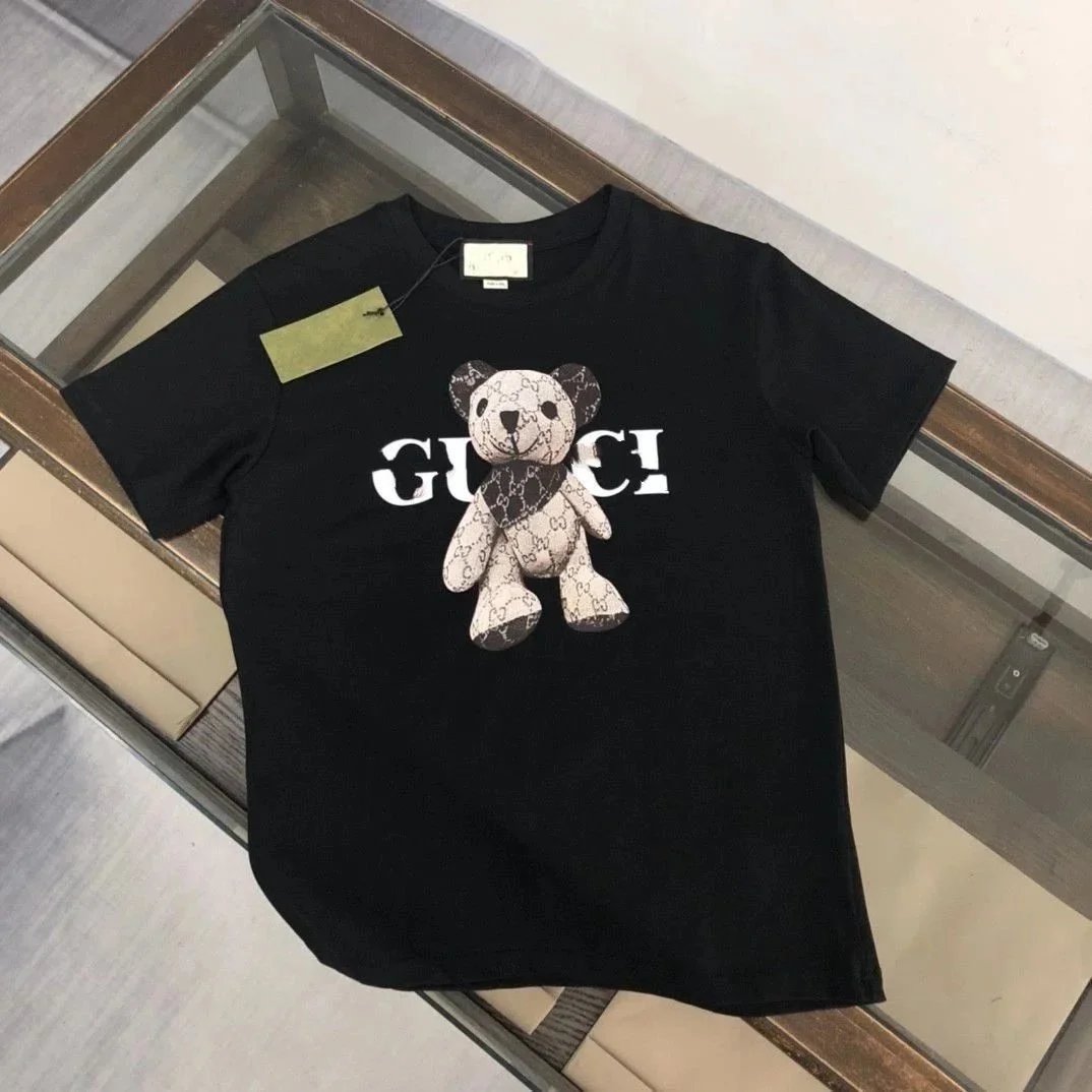 Gucci T-Shirts Short-Sleeve Graphic Print — 17
