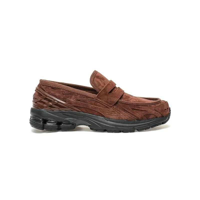 Unbranded Sneakers Mesh Hook-and-Loop — 09 Suede Coffee Brown