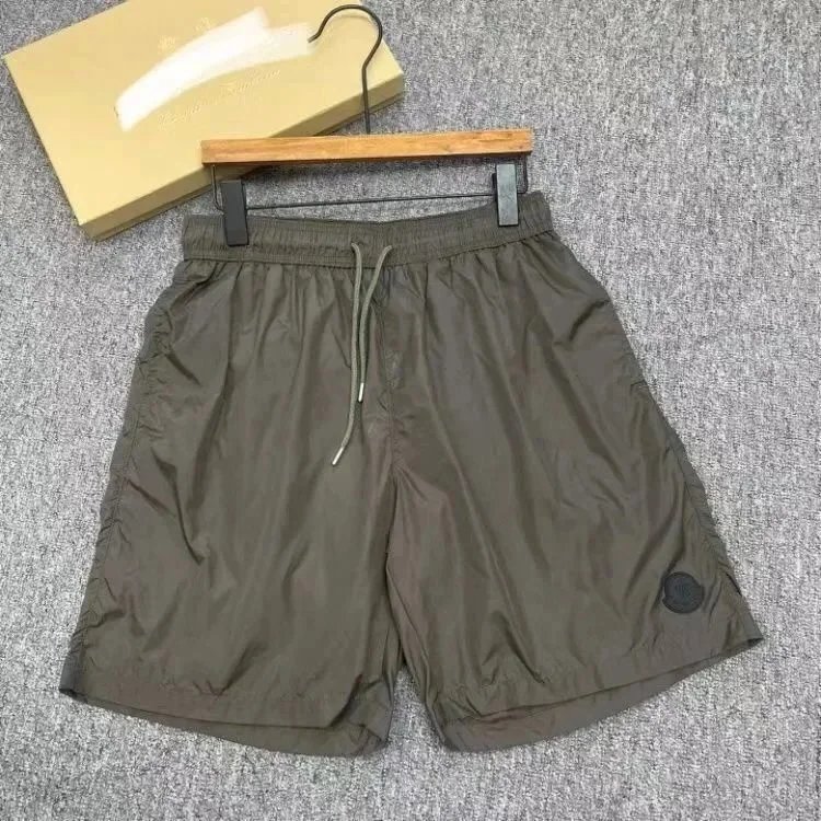 Prada Swimwear Drawstring Swim Shorts with Triangle Logo Patch image 6