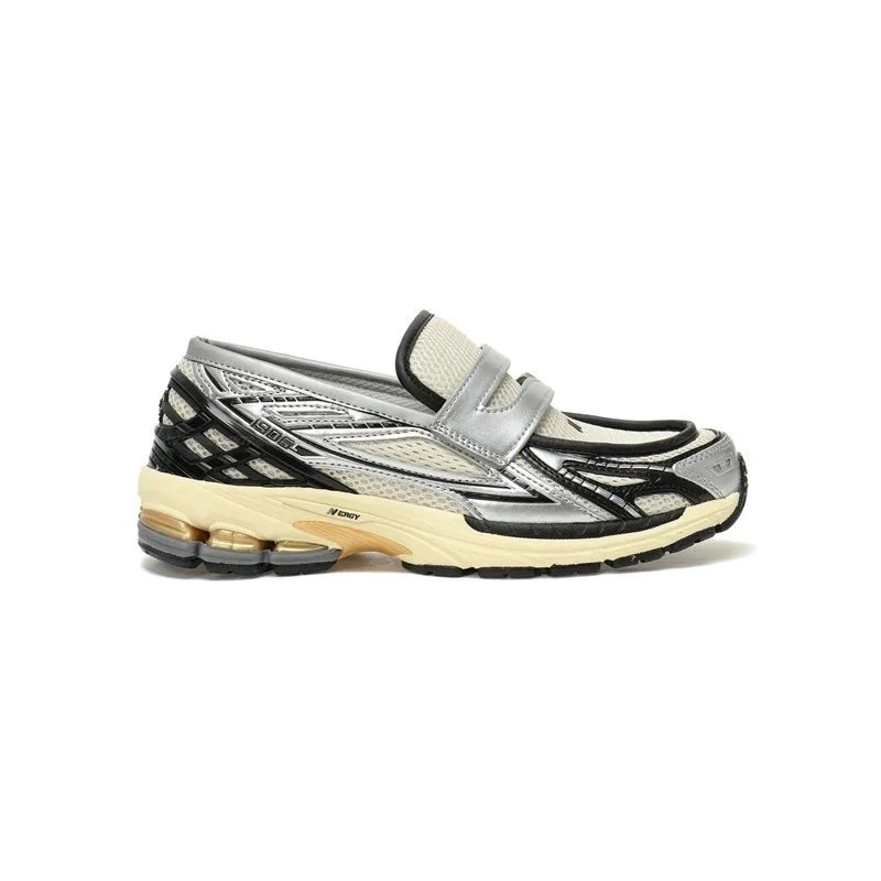 Unbranded Sneakers Mesh Hook-and-Loop — 04 m silver black