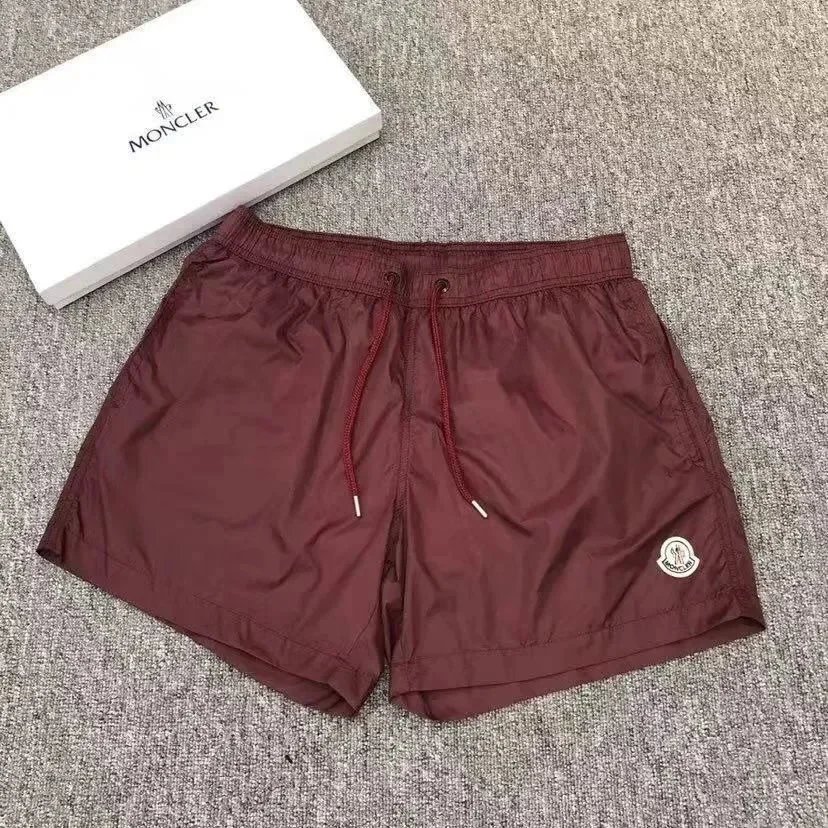 Prada Swimwear Drawstring Swim Shorts with Triangle Logo Patch — 23