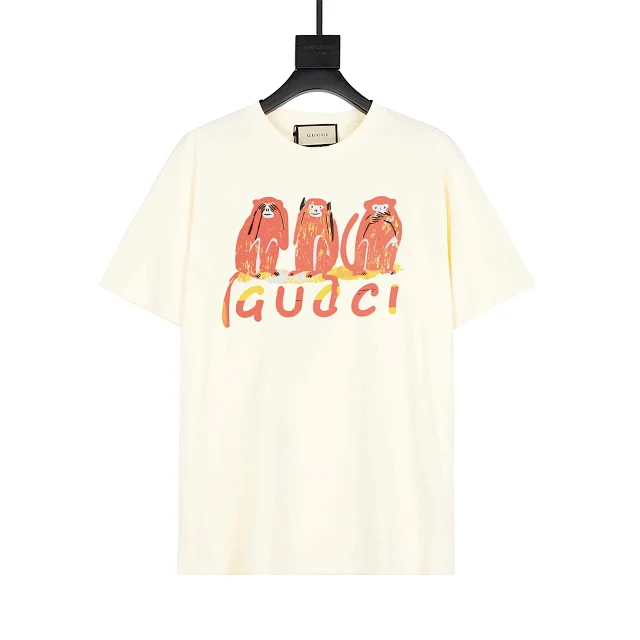 Gucci T-Shirts Short-Sleeve Snake Graphic product detail image 7