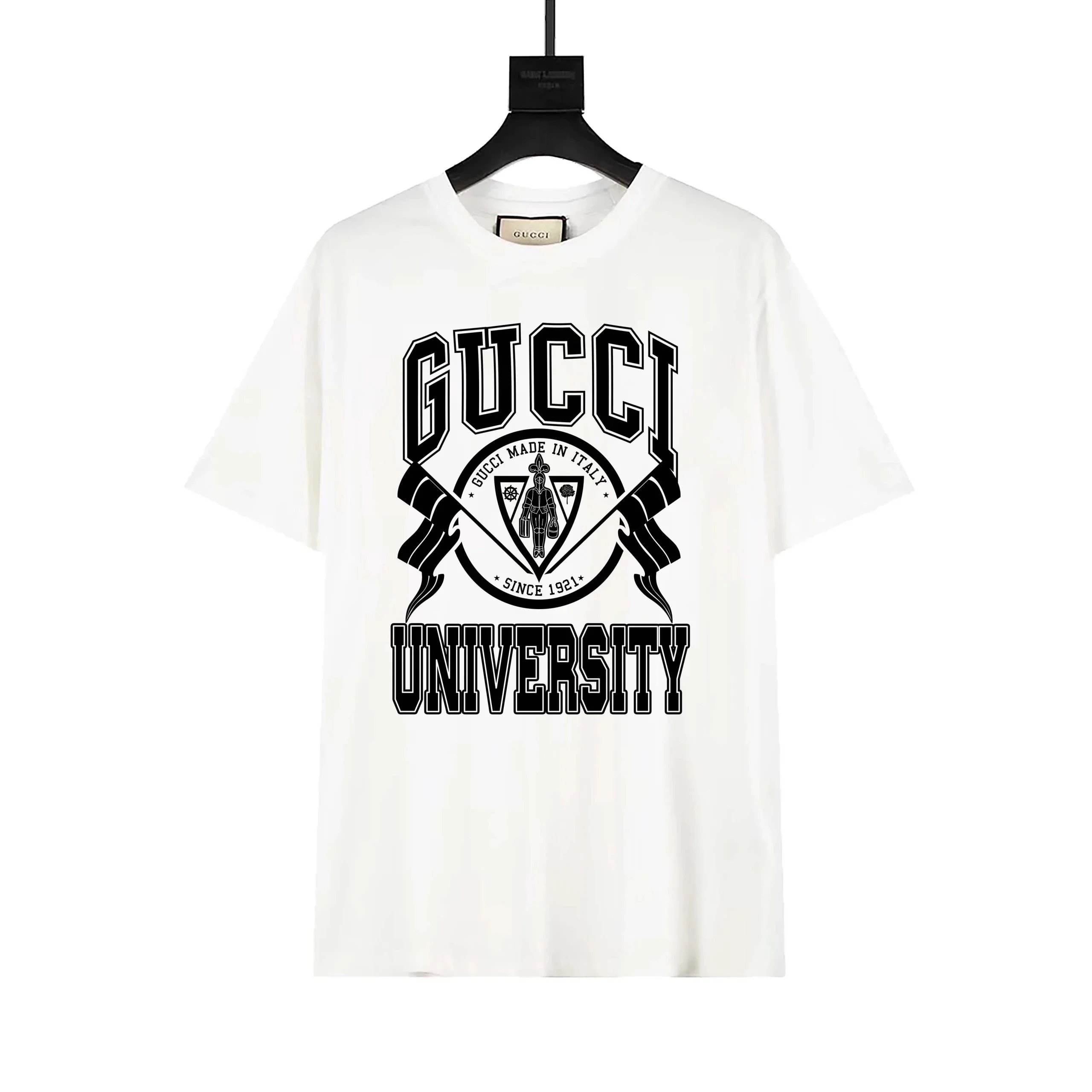 Gucci T-Shirts Short-Sleeve Snake Graphic — 14