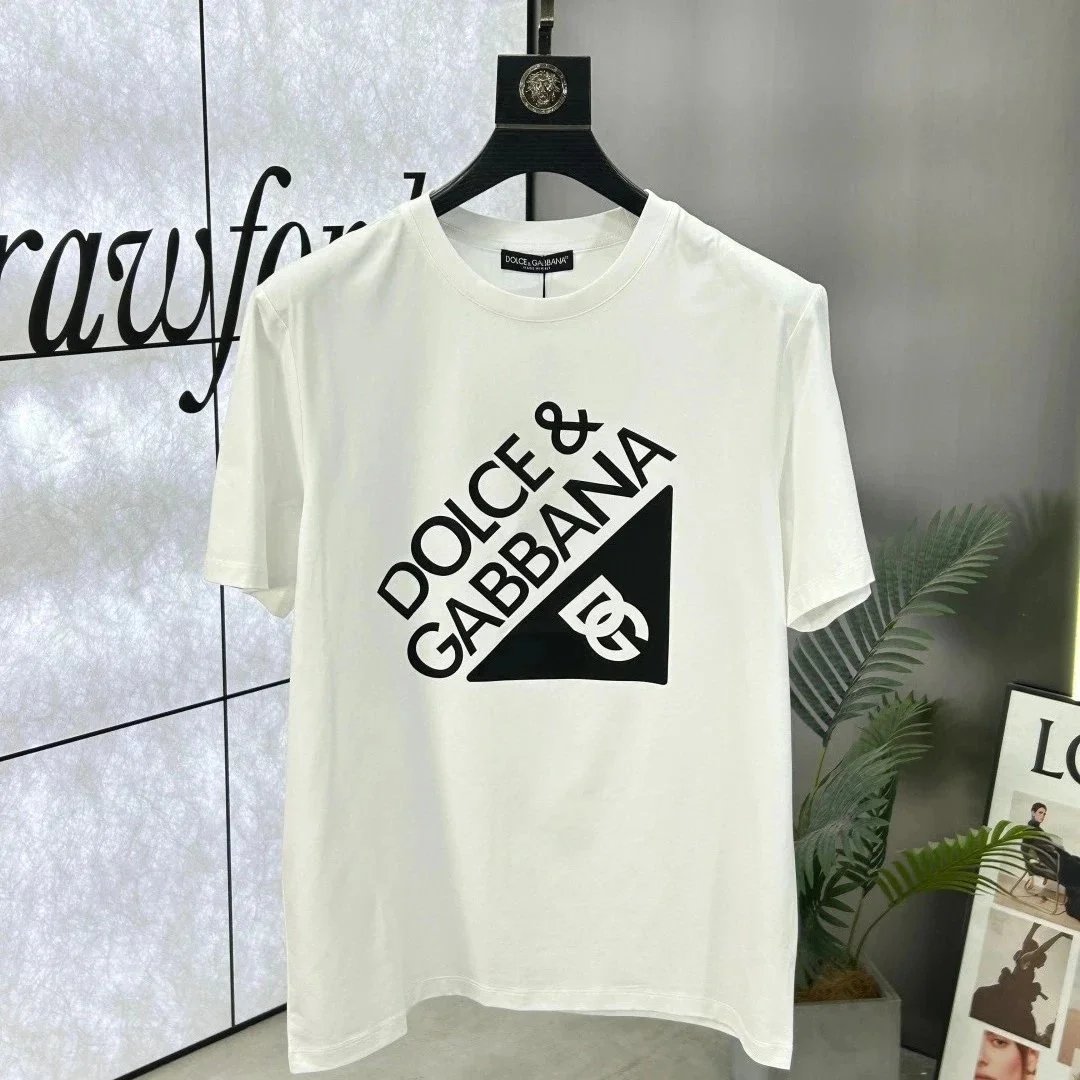 Dolce & Gabbana T-Shirts Logo graphic short-sleeve T-shirt — 3