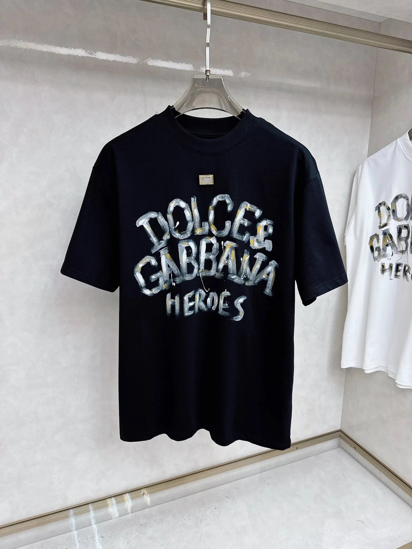 Dolce & Gabbana T-Shirts Logo graphic short-sleeve T-shirt — 38