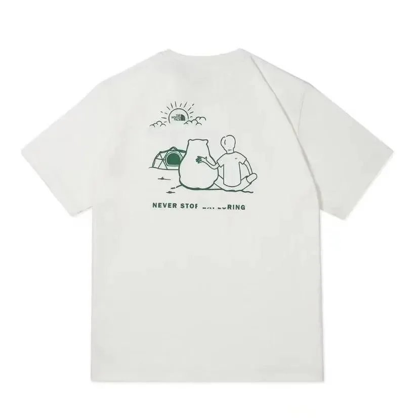 The North Face T-Shirts Short-Sleeve Logo Graphic T-Shirt — 33