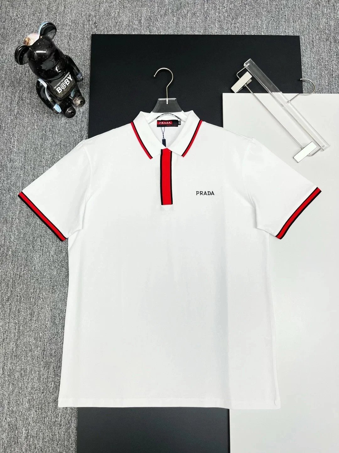 Prada Shirts Short-Sleeve Polo Shirt — 19