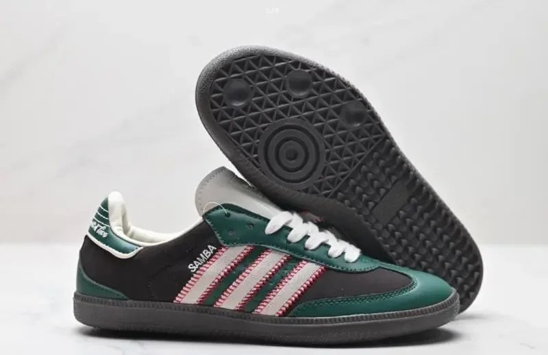 Unbranded Sneakers Low-top three-stripe Samba-style image 2