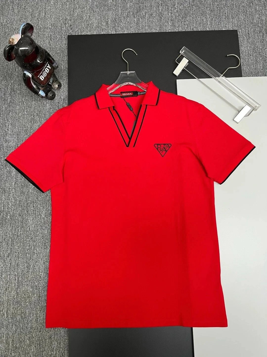 Prada Shirts Short-Sleeve Polo Shirt — 22