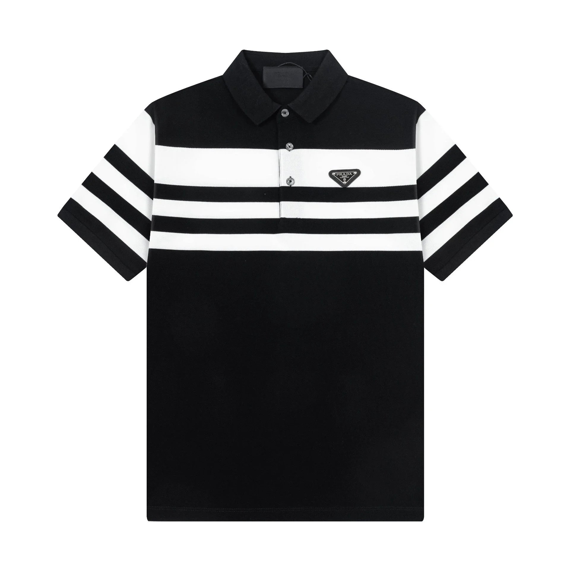 Prada Shirts Short-Sleeve Polo Shirt — 2