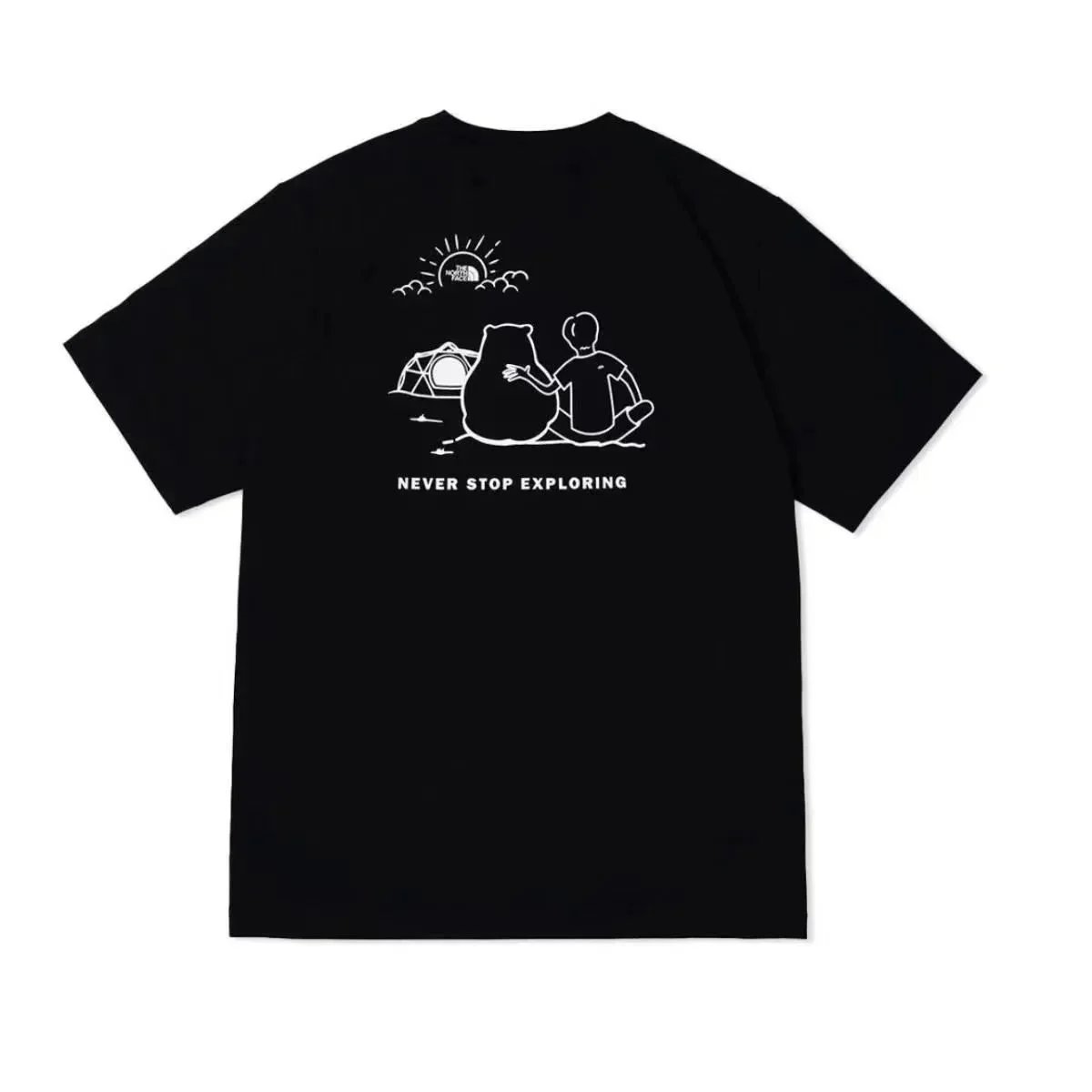The North Face T-Shirts Short-Sleeve Logo Graphic T-Shirt image 4
