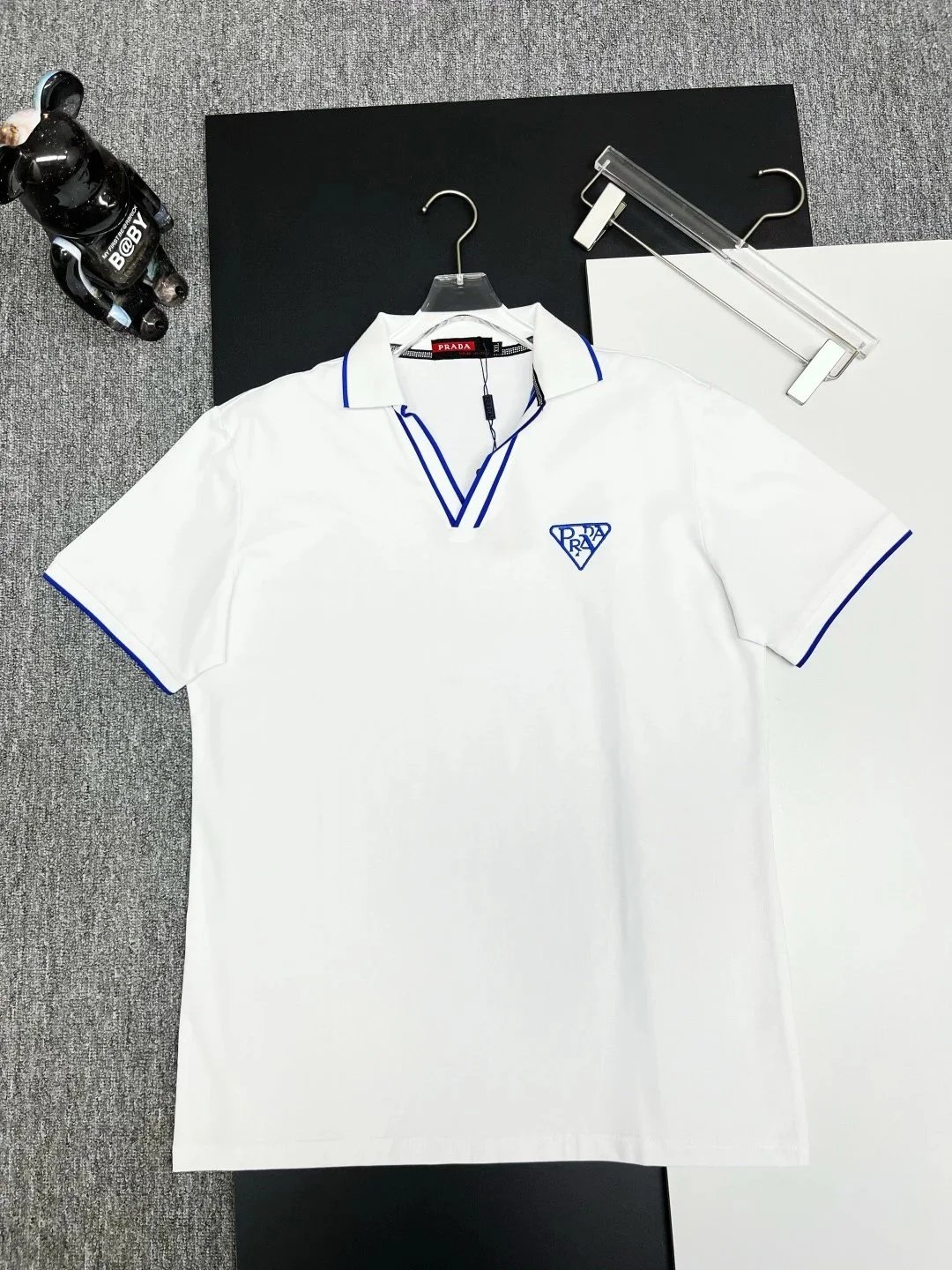 Prada Shirts Short-Sleeve Polo Shirt — 23