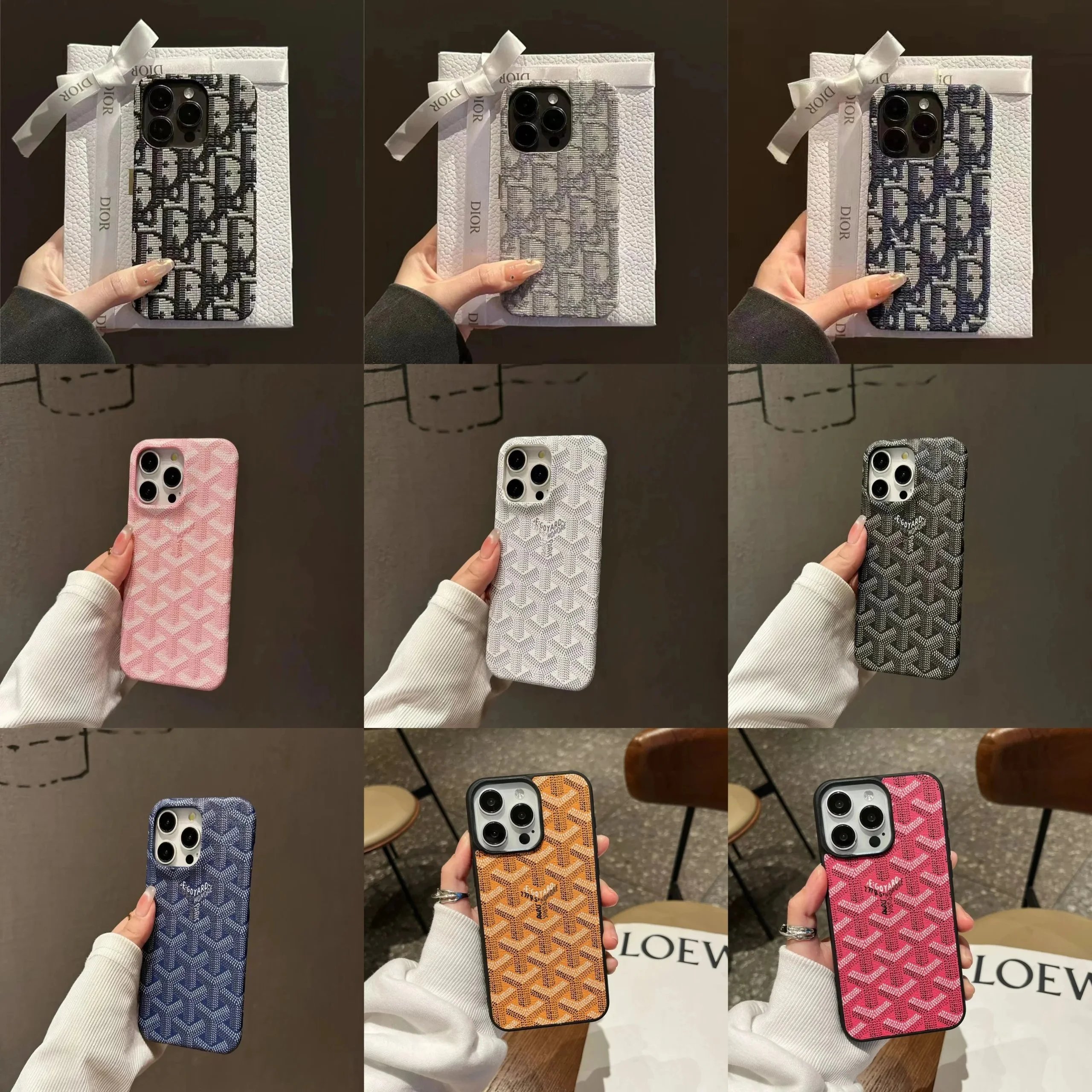 Goyard Phone Cases Chevron Pattern product image
