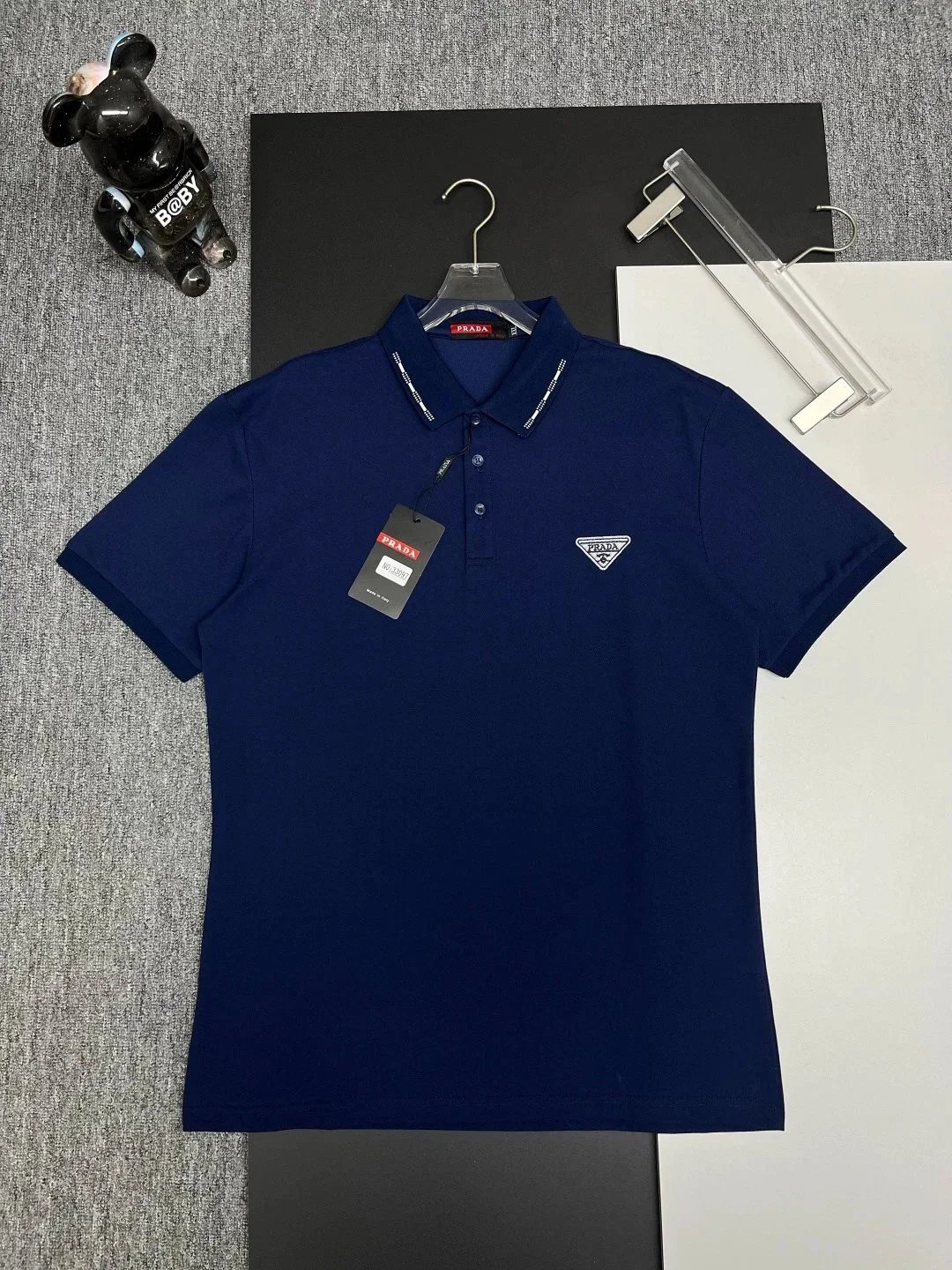 Prada Shirts Short-Sleeve Polo Shirt — 27