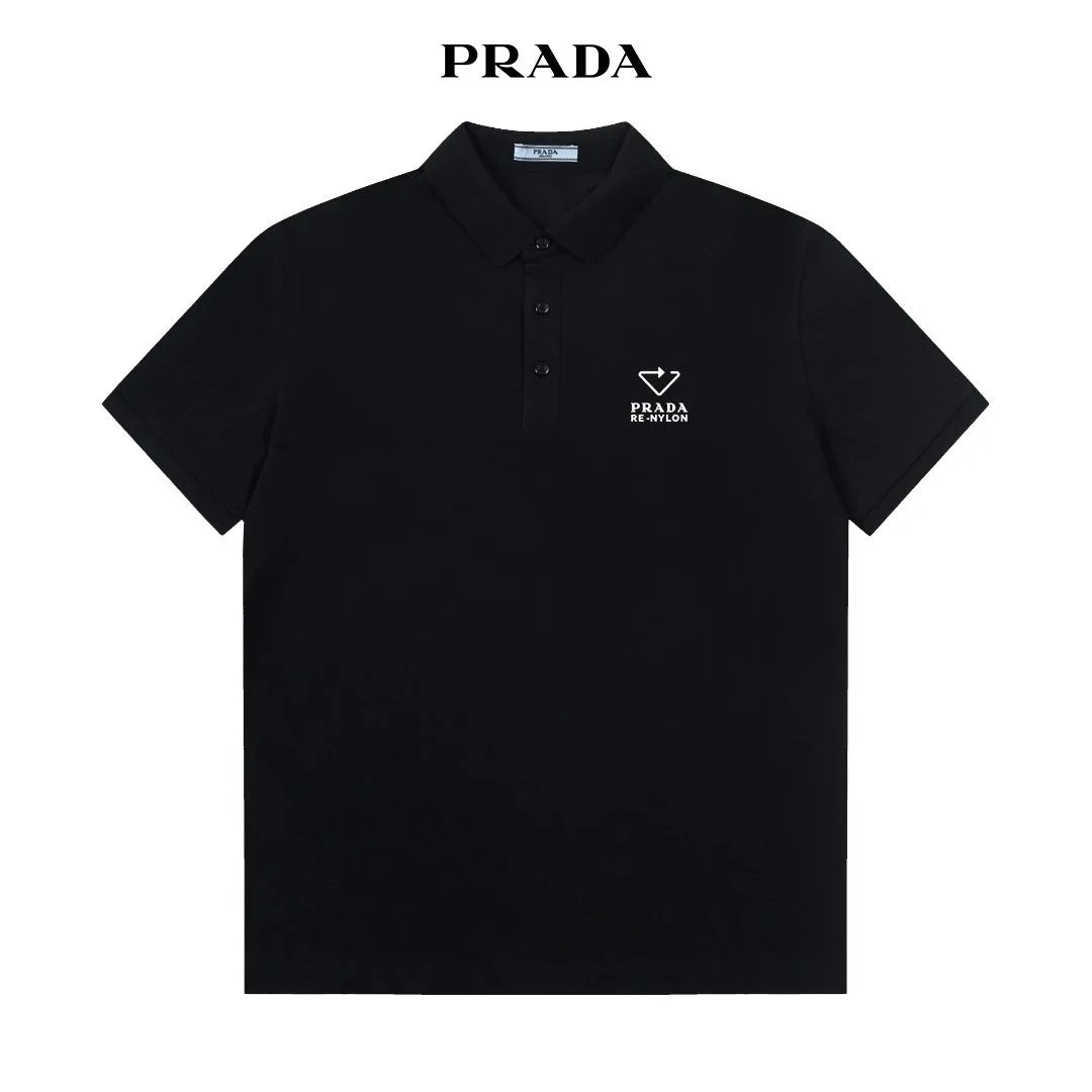 Prada Shirts Short-Sleeve Polo Shirt — 4
