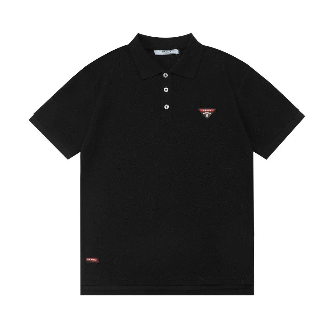 Prada Shirts Short-Sleeve Polo Shirt — 14