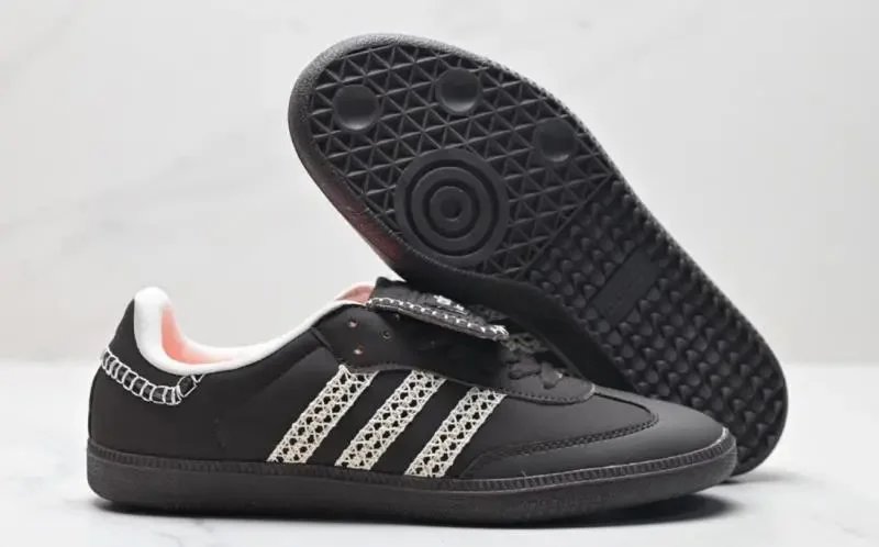 Unbranded Sneakers Low-top three-stripe Samba-style image 5