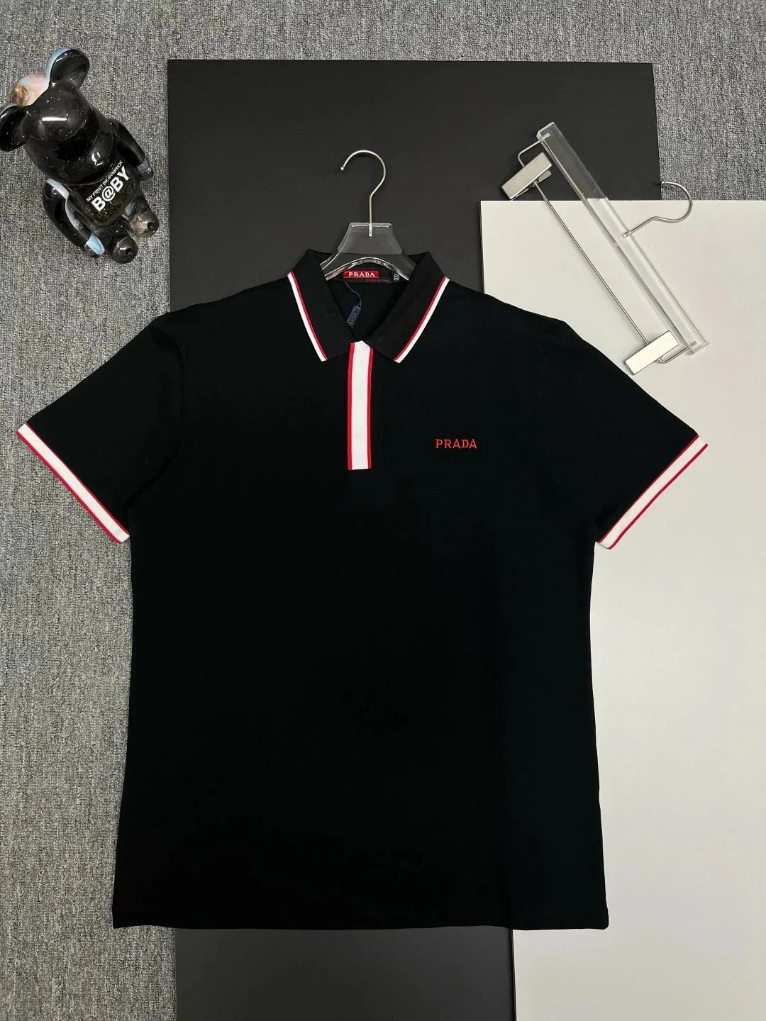 Prada Shirts Short-Sleeve Polo Shirt — 20