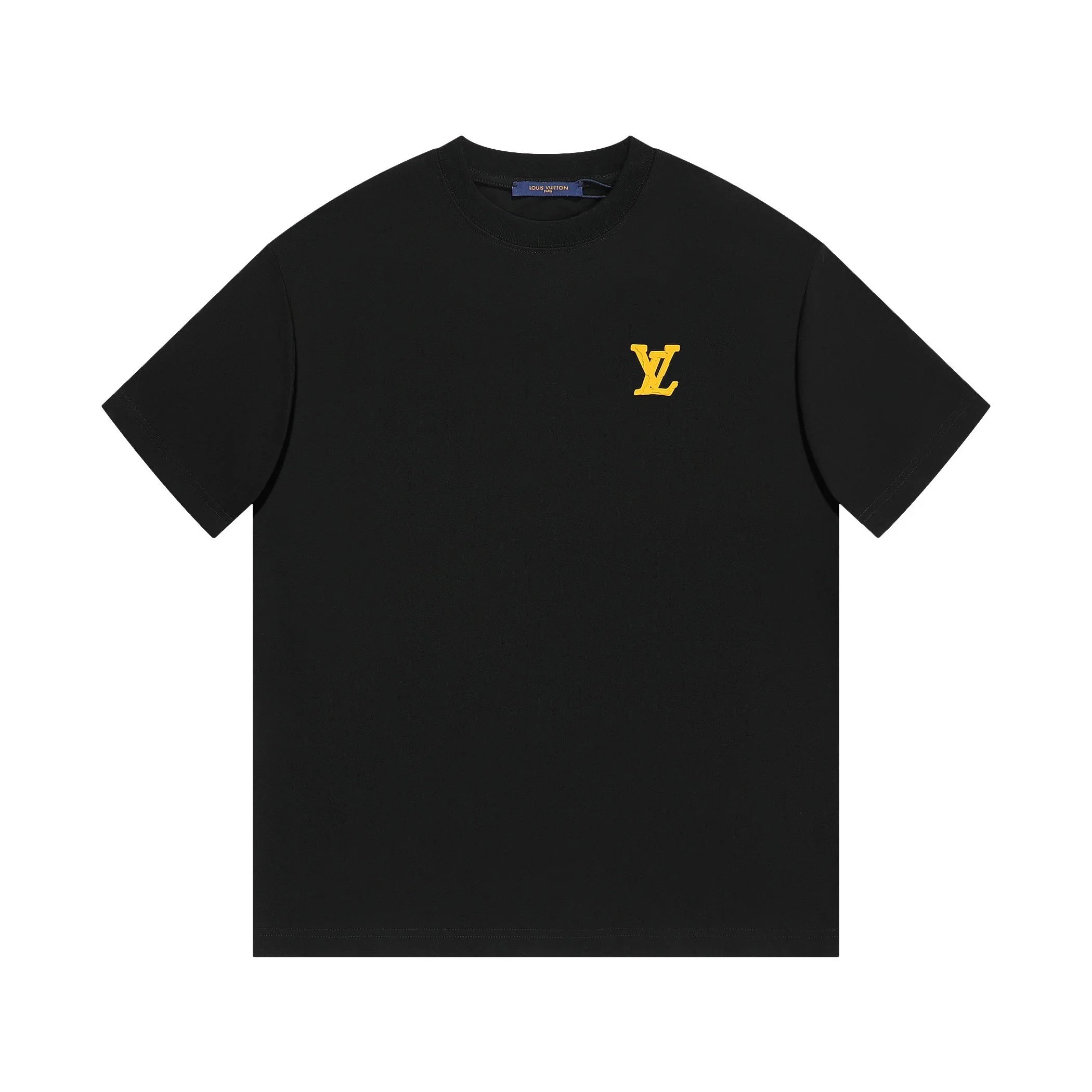 Louis Vuitton T-Shirts Short-Sleeve LV Logo Print — 18