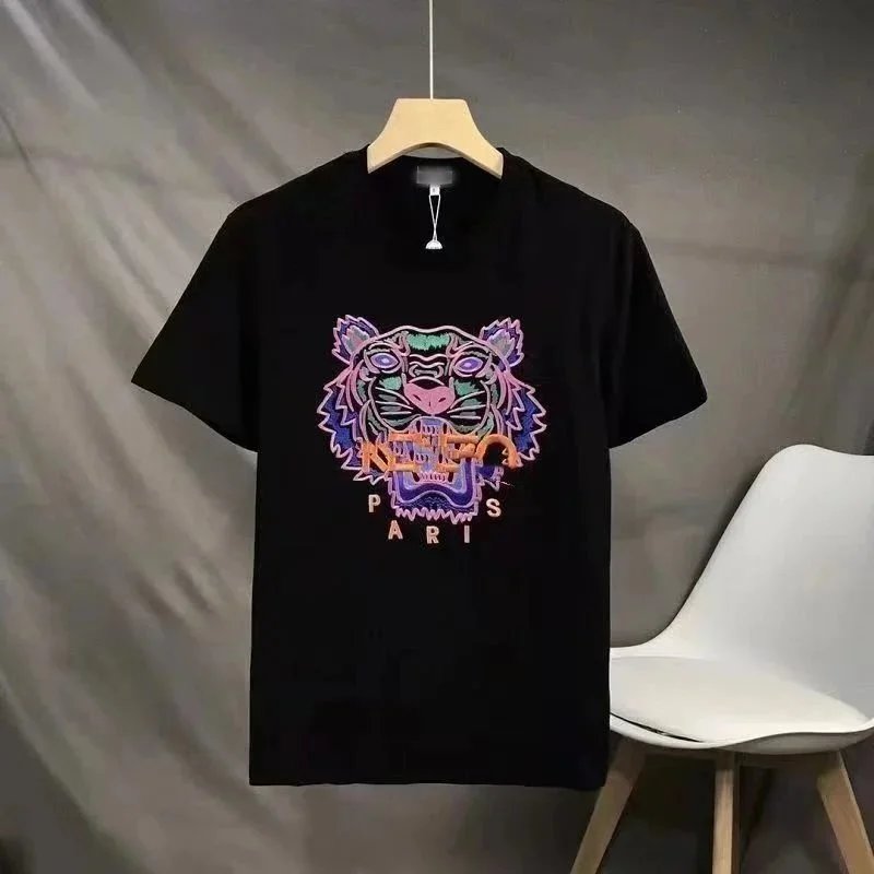 KENZO T-Shirts Tiger graphic crew-neck T-shirt — 18
