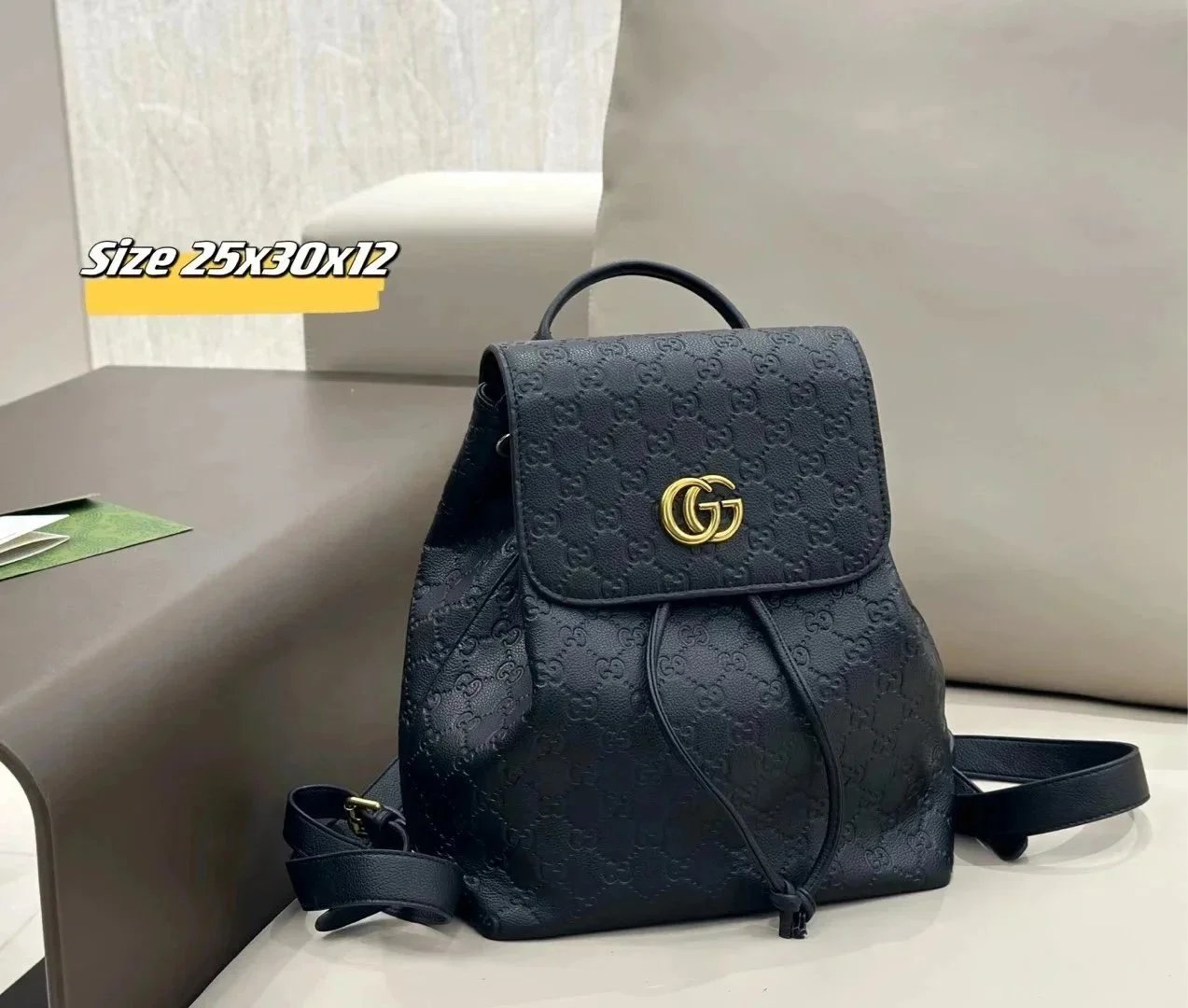 Gucci Backpacks GG Monogram Backpack — 5
