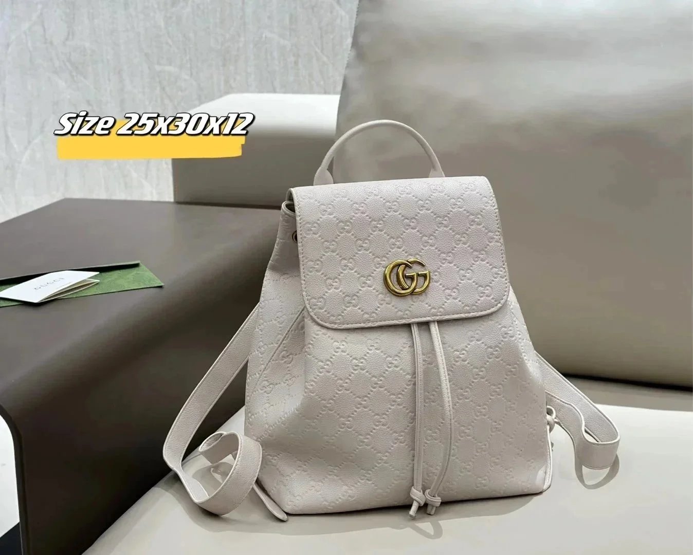 Gucci Backpacks GG Monogram Backpack — 6