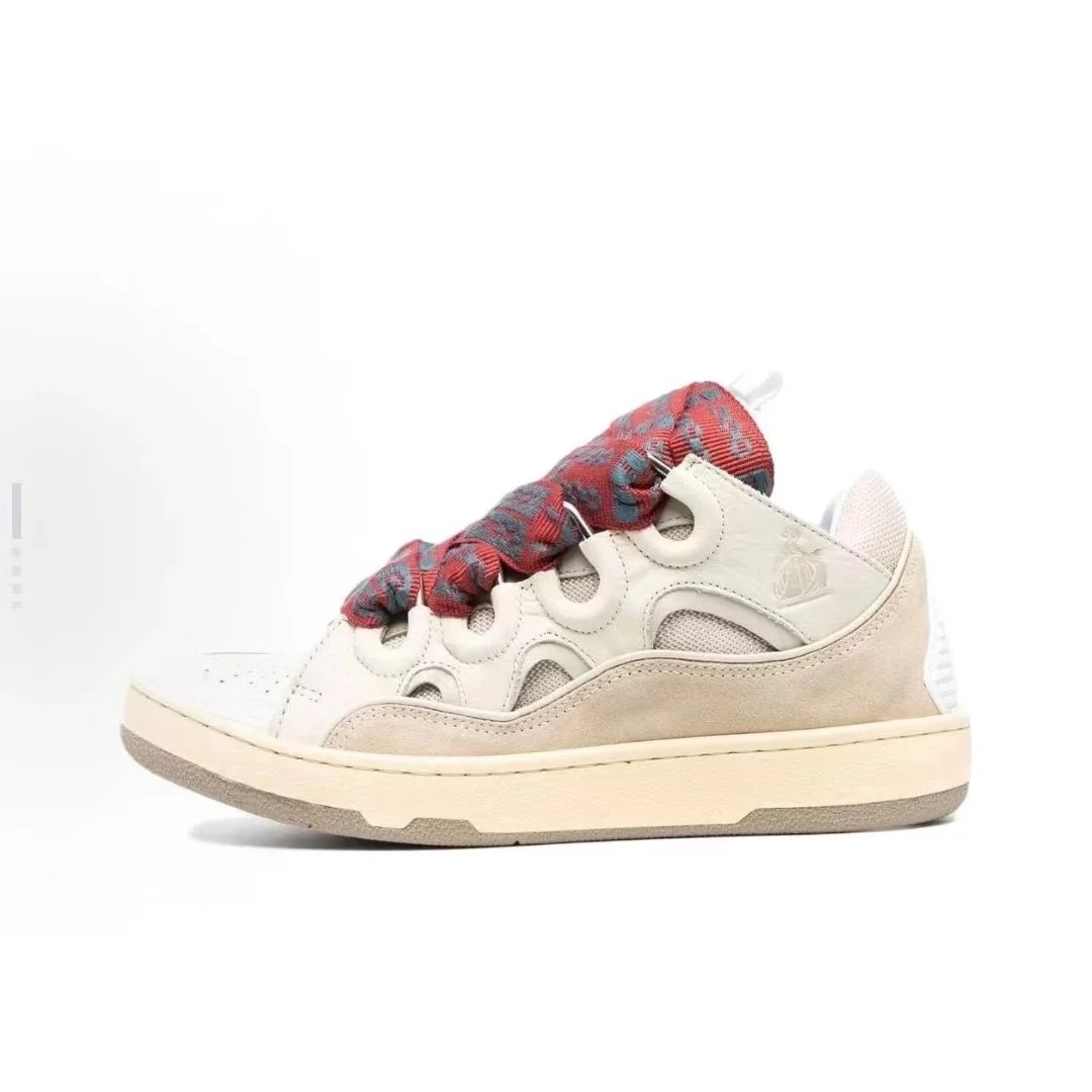 Lanvin Sneakers Low-Top with Oversized Braided Laces image 4