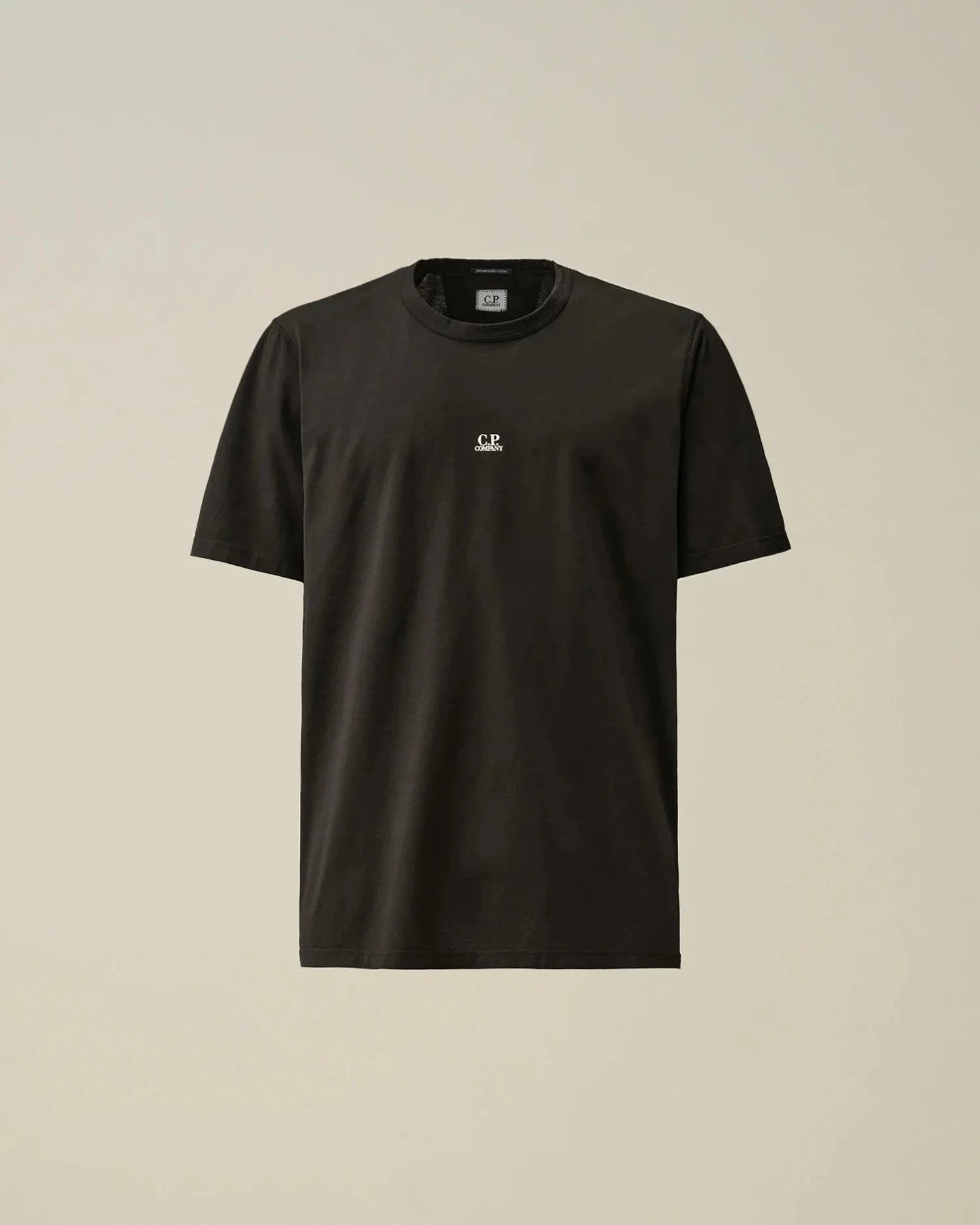 C.P. Company T-Shirts Lens Detail Crew Neck T-Shirt — 9003 black