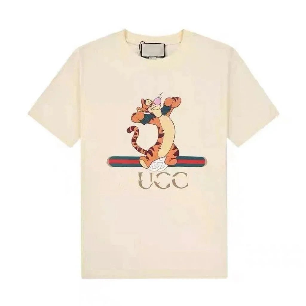 Gucci T-Shirts Short-Sleeve Graphic Print — 06