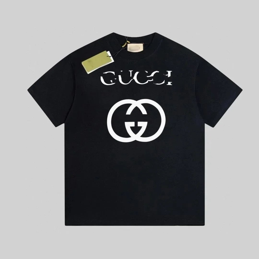 Gucci T-Shirts Short-Sleeve Graphic Print — 27