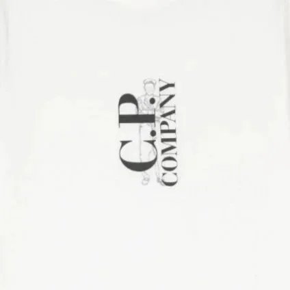 C.P. Company T-Shirts Lens Detail Crew Neck T-Shirt image 5