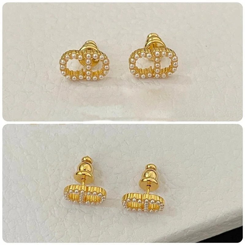 Unbranded Jewelry Gold-Tone Crystal Double-Loop Design — 5