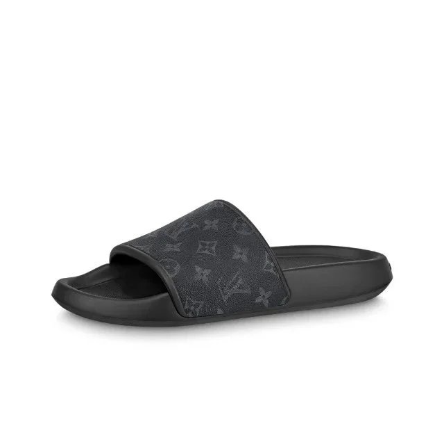Louis Vuitton Slippers Pool Pillow Mules — 1AANNM Black