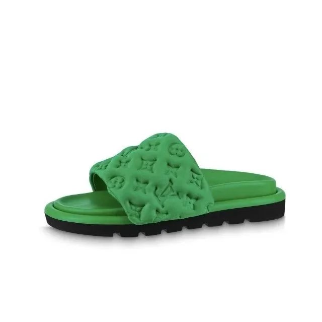 Louis Vuitton Slippers Pool Pillow Mules — 1AB1N5 green