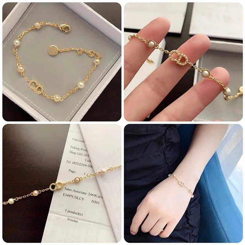 Unbranded Jewelry Gold-Tone Crystal Double-Loop Design — 2