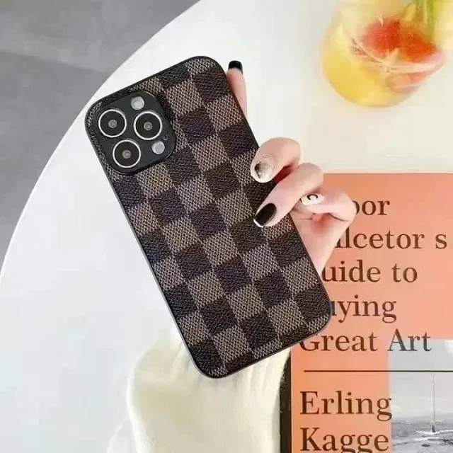 Louis Vuitton Phone Cases Monogram and checkerboard print iPhone case product detail image 7